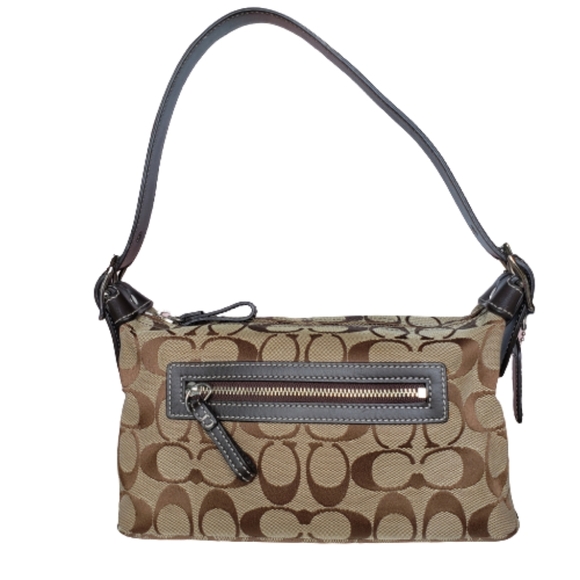 Coach Handbags - Coach Canvas Mini Shoulder Bag with Dust B…